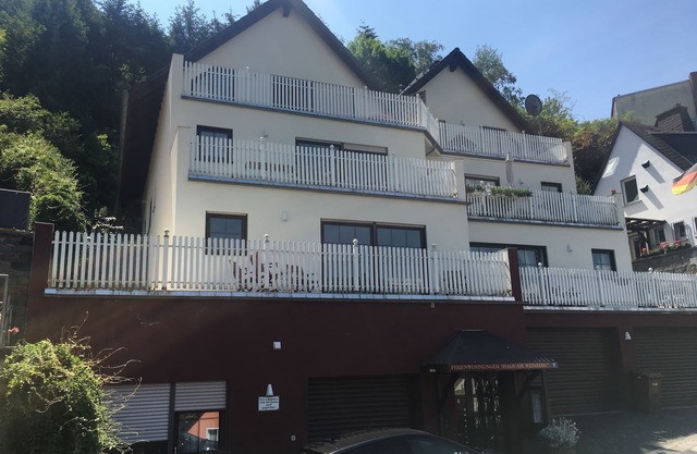 Haus am Weinberg avec vue sur le Rhin et les vignobles
