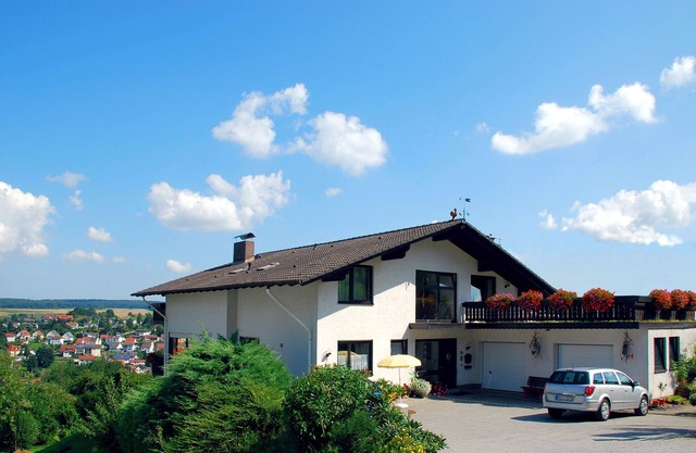 Haus Fernblick *** Bad König, situation calme, thermes, spa, une connexion Wi-Fi, TV LCD