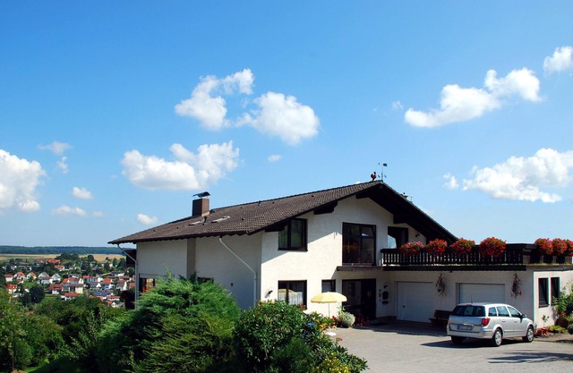 Haus Fernblick *** Bad König, situation calme, la nature, les thermes, un spa, une connexion Wi-Fi, TV LCD