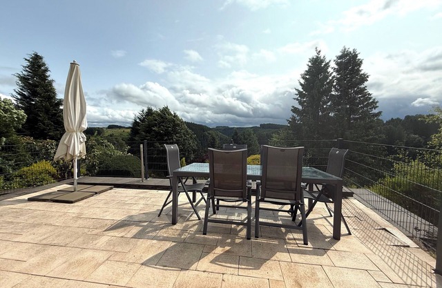 Haus Panoramablick - Apartment 2/View of the picturesque Laufenbach valley