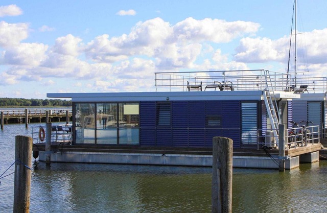 Maison flottante Hausboot א Ribnitz-Damgarten