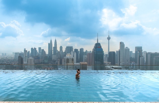 HC Studio @ Instaworthy Infinity pool (Netflix et Wifi fournis)