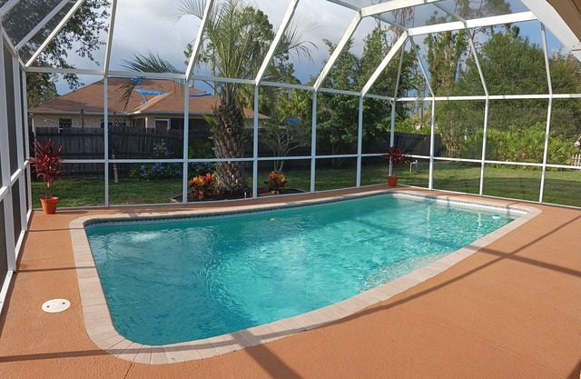Heated pool home in quiet neighborhood