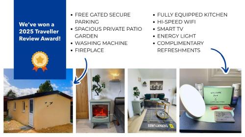 Heathrow Airport 10 mins drive l FREE SECURE PARKING l Tiny House with Courtyard