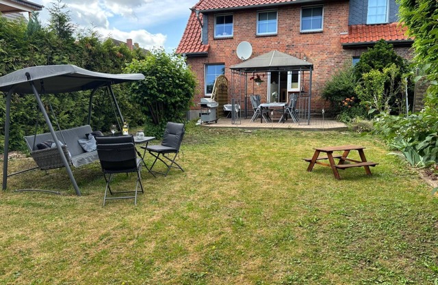 Heiderast Wipperau with Private Terrace, Private Garden and Wi-Fi