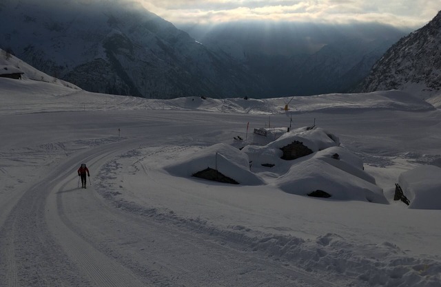 Chalet Heidi à 2000 mt sur les pistes de ski du Mont Rose à Alagna Valsesia
