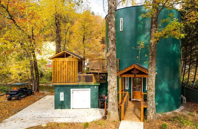 Helen WasserHaus (Water Tower) on Chattahoochee