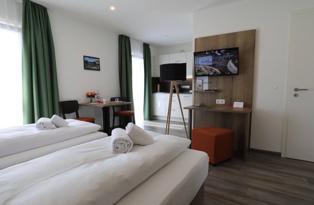 Appartement lumineux (environ 25 m²) avec balcon et salle de bain moderne