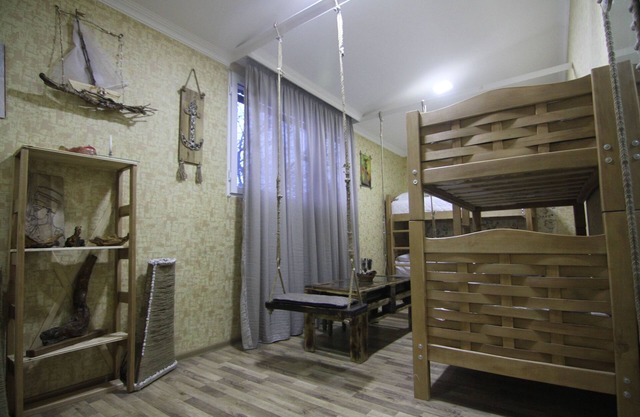 Hello. I'm Aleko. My apartment is located in the old part of town Avlabari.