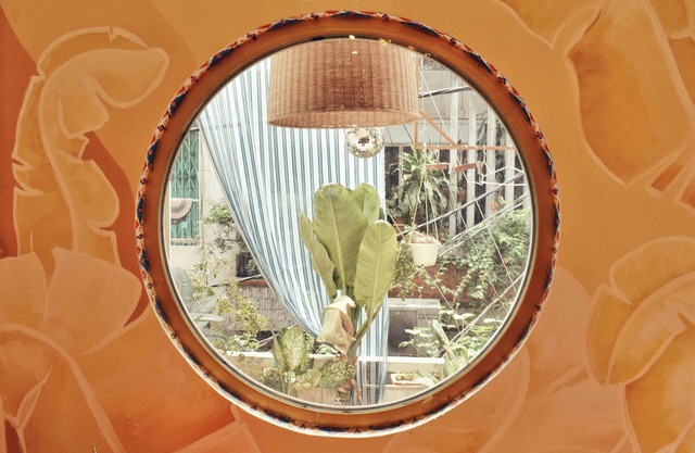 Maison d'artiste de l'hémiantan au coeur de Saigon