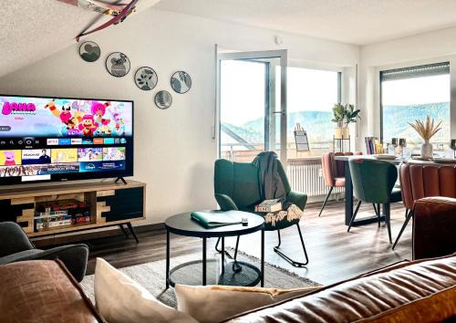 Herbst Deal -20 Prozent, Balkon mit Schwarzwaldblick, Hunde frei, Tischfußball, familienfreundlich