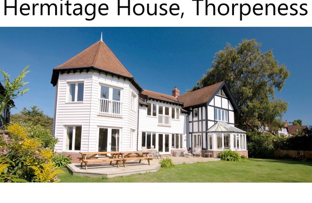 L'une des plus belles maisons du Meare avec une jetée privée