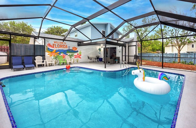 Hibiscus16 Heated Pool/Near Beach/Farmer Markets/Clearwater/Pickleball/Tennis