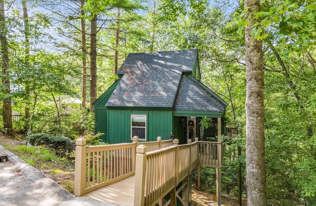 Hidden Gem Cabin: Dog friendly, cozy cabin nestled in the heart of Helen, GA