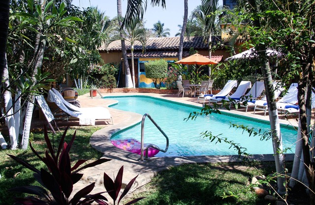 Studio confortable, vue jardin, à 1 minute de la plage de La Punta