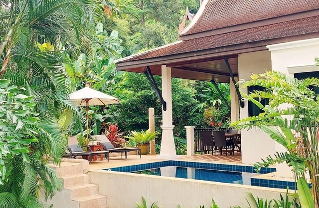Bungalow de luxe dans la jungle, piscine privée, WIFI gratuit