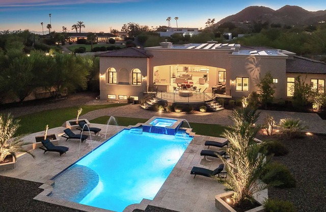 Luxury Mountain-View Retreat with Pool, Theater, Gym, and More!
