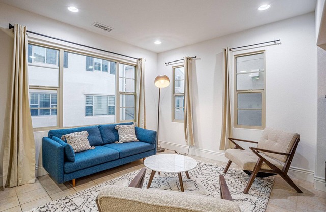 Hip Milpitas 4BR w/ Office Nook, Patio & Garage, nr Coffee, by Blueground