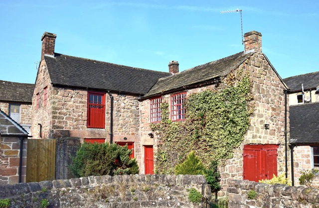 Cottage historique dans un village de moulin traditionnel