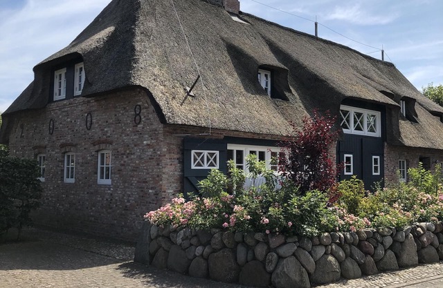 Cottage historique sous le toit de chaume
