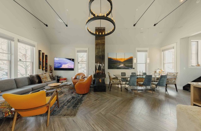 Charming Downtown Home with Hot Tub by InvitedHome | Near Shops, Walk to Lift