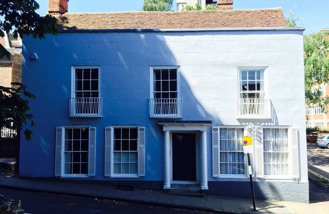Maison géorgienne historique dans le centre-ville de Colchester