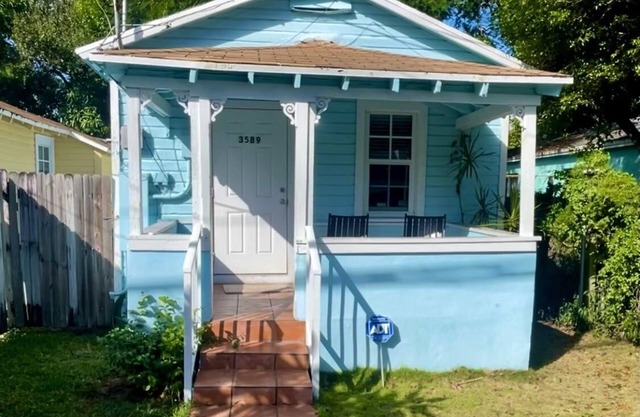 Historic Key West Style Home In South Coconut Grove Blue House