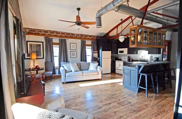 "Historic Loft Retreat in Downtown Bloomington"