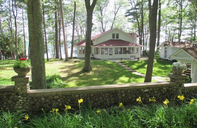 Maison historique du lac Platte, 205 pieds au bord du lac, à 2 miles de Sleeping Bear Dune