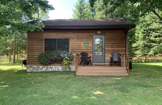 «River Cabin» historique sur les «eaux saintes» de la rivière Ausable maintenant avec AC!