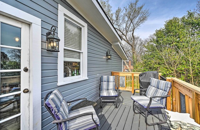 Historic 'Watson' Brick House w/ Private Deck!