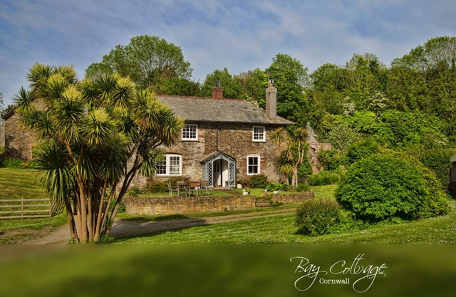 Historical Cottage with Castle Wall Entrance Gates and Victorian Walled Gardens