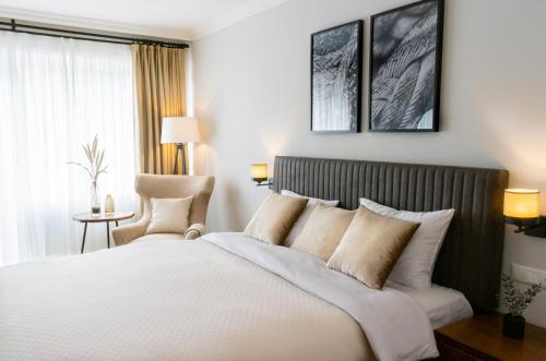 Hochwertige Ferienwohnung mit Sonnenterrasse & Gartenblick, nur wenige Gehminuten zum Strand