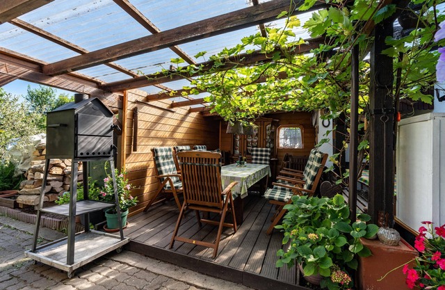 Appartement "Gästehaus Gross" avec terrasse privée, jardin privé et Wi-Fi