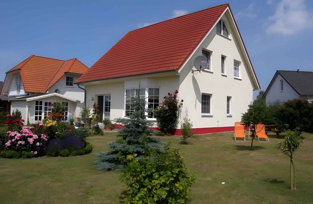 Appartement de vacances avec jardin, directement sur le terrain des grues