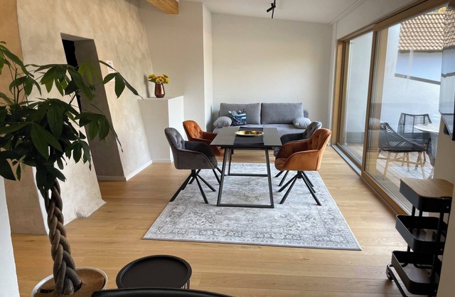 Appartement "Gasthof Alte Post - Top 8 Kapitän" avec vue sur les montagnes & Wi-Fi