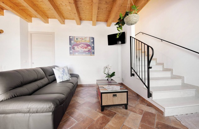 Appartement de vacances "Casale La Coccinella Lavanda" avec jardin partagé, climatisation et Wi-Fi
