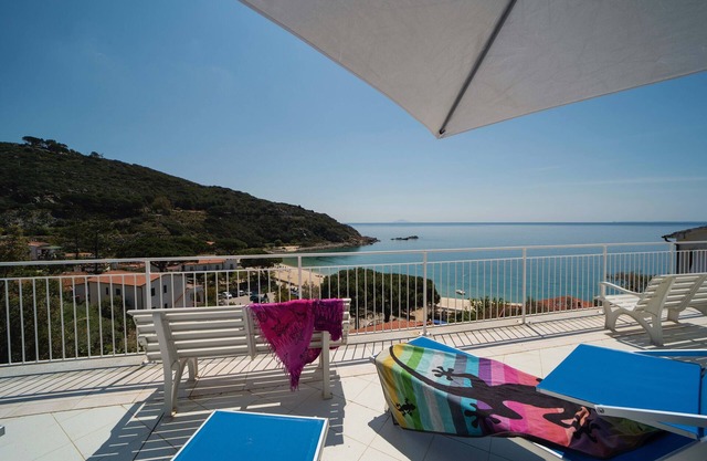 Appartement de vacances "Le Sirene Bilo 6" près de la plage avec terrasse privée et Wi-Fi.