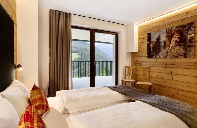 Appartement de vacances "Archehof Hochzirm Lodge Anna" avec vue montagne et sauna