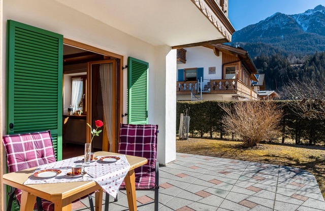 Appartement "Barmsee Alpenblick" avec vue sur les montagnes, terrasse privée et Wi-Fi