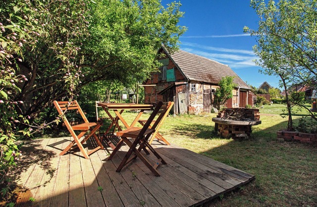 Appartement 'Alte Bauernkate' avec terrasse privée, balcon et Wi-Fi