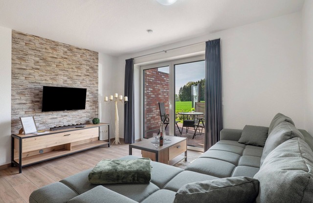 Appartement 'Anna 1 Eg' avec terrasse privée, jardin partagé et Wi-Fi