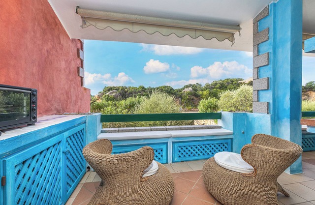 Appartement de vacances "Baia del Faro" avec balcon et barbecue