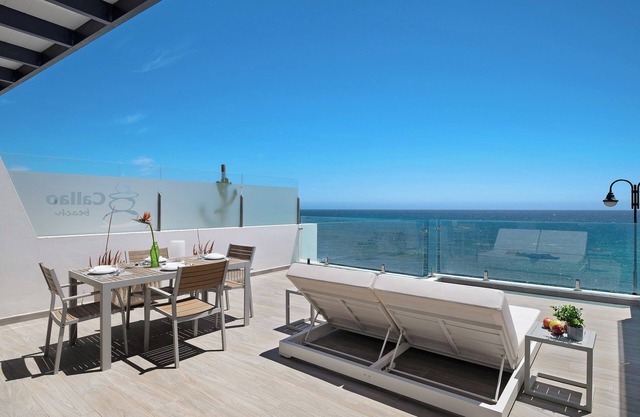 Appartement de vacances "Callao Beach 7" avec vue sur la mer, terrasse et Wi-Fi