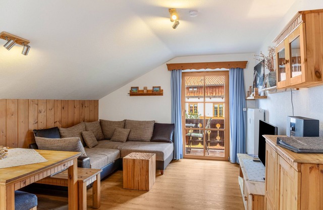 Appartement de vacances "Haus Alpenquelle Seeblick" avec vue montagne, balcon et Wi-Fi