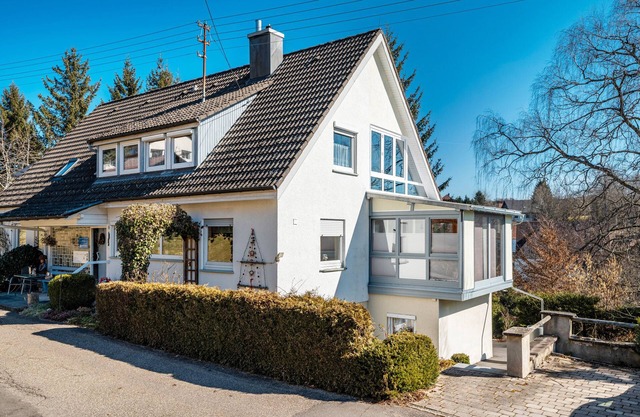Appartement de vacances 'Rosen-Ferienwohnung' avec terrasse privée, jardin commun et Wi-Fi