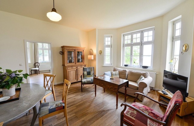 Appartement de vacances "Gut Grubnow Rügen - 3" avec vue sur lac, terrasse partagée et Wi-Fi