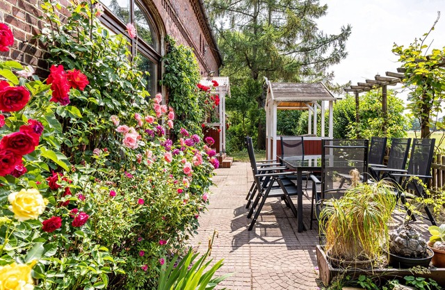 Appartement de vacances "Elbtalquartier Im Grünen" avec terrasse partagée, jardin partagé et Wi-Fi
