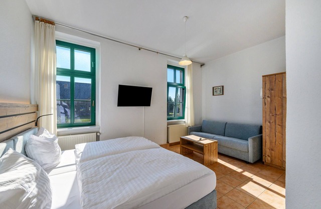 Appartement "Fewo E5" avec jardin partagé et Wi-Fi