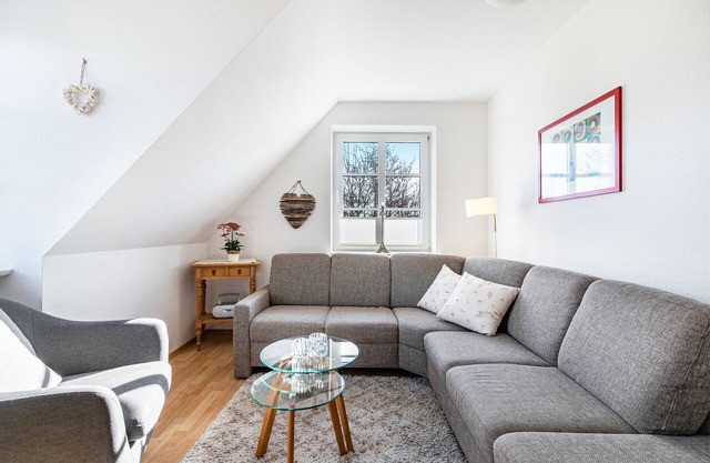 Appartement 'Ferienwohnung Herzmuschel' avec terrasse partagée, jardin partagé et Wi-Fi